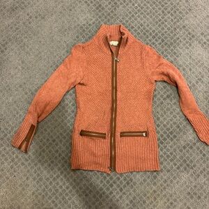 vintage royal robin turtle neck zip up